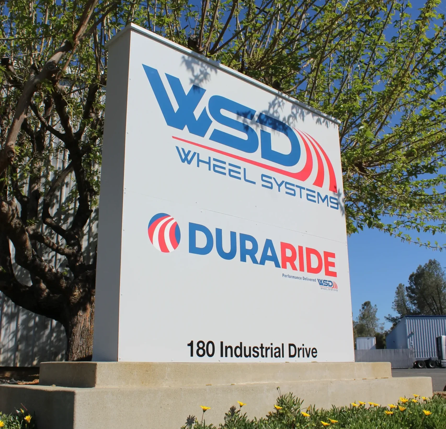 WSD Wheel Systems Sign